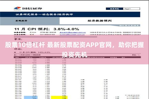 股票10倍杠杆 最新股票配资APP官网，助你把握投资先机