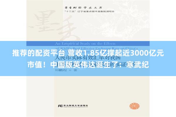 推荐的配资平台 营收1.85亿撑起近3000亿元市值！中国版英伟达诞生了：寒武纪